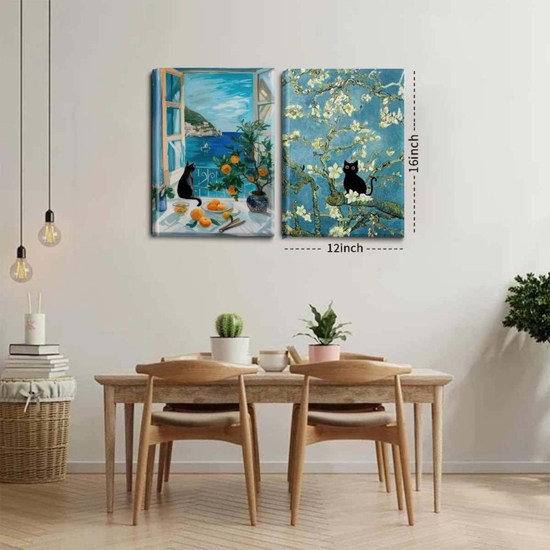2 Piece Wrapped Canvas Print