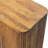 Solid Wood Solis Fluted Cabinet,Brown,2-Drawers