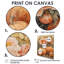 Pe pivoines parmi les citrouilles - pivoines, art mural-1718291678-1718291685-1718291684