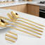 Ensemble de couverts 40 pièces, ensemble de couverts en acier inoxydable poli pour 8 personnes, comprenant couteaux de table, fourchettes, cuillères, ustensiles durables pour la cuisine du restaurant-1356978142