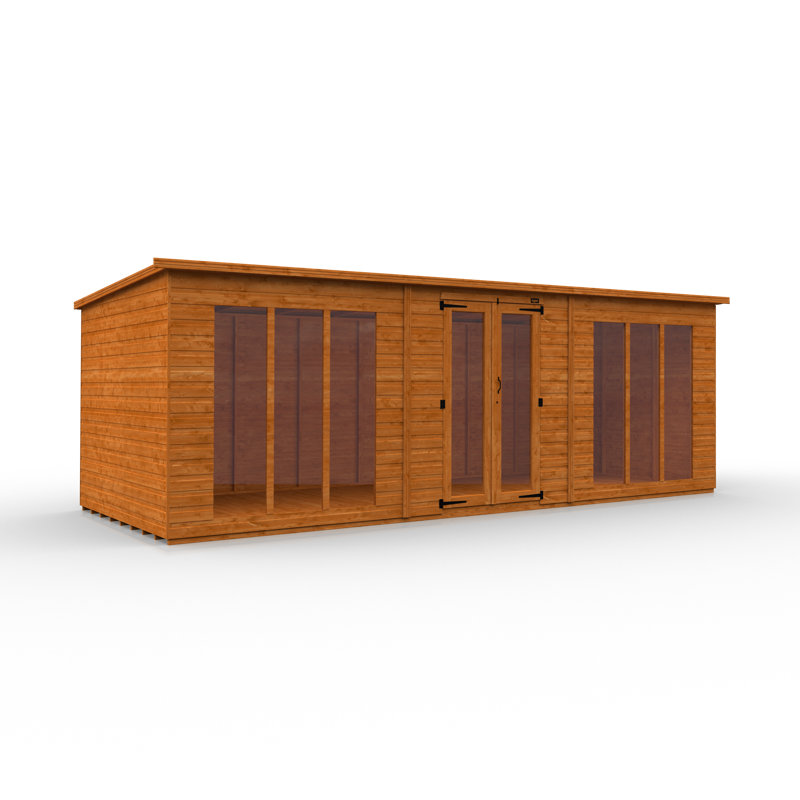 20x8w Tiger Pent Retreat Summerhouse