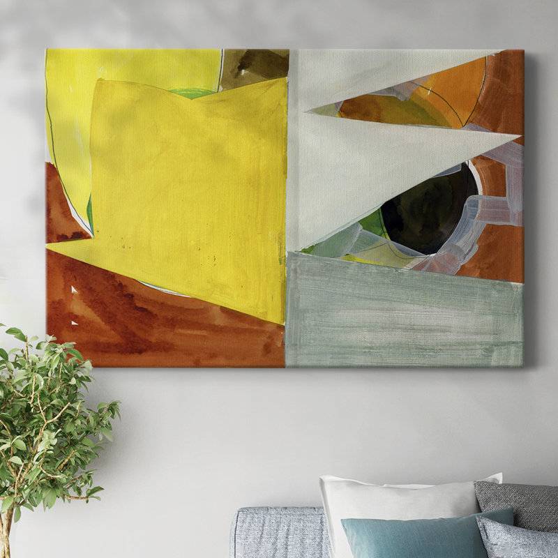Jigsaw 3-Gallery Wrapped Canvas, 40" H x 60" W