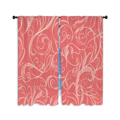 Paire de rideaux obscurcissant Floral Art