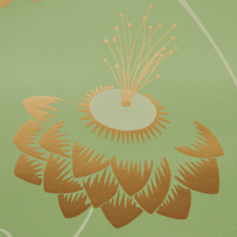 Papier peint Schumacher x Neisha Crosland Merlin, Vert charrue
