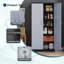Armoire de rangement simple en métal (H 72 po x l 36 po x P 18 po)-2132980690