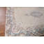 Tapis beige en laine noué à la main de conception unique 1950S 7 pi 5 po x 10 pi 7 po