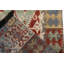Rug & Kilim’S Classic Turkish Custom Rug In Blue-Gray Geometric Pattern-148742550
