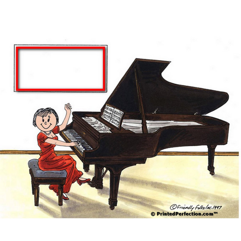 Joueur de piano personnalisable - Folks, Oui