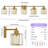 Berto 3-Light Dimmable Vanity Light with K9 Crystal Shades-915588538-938731893