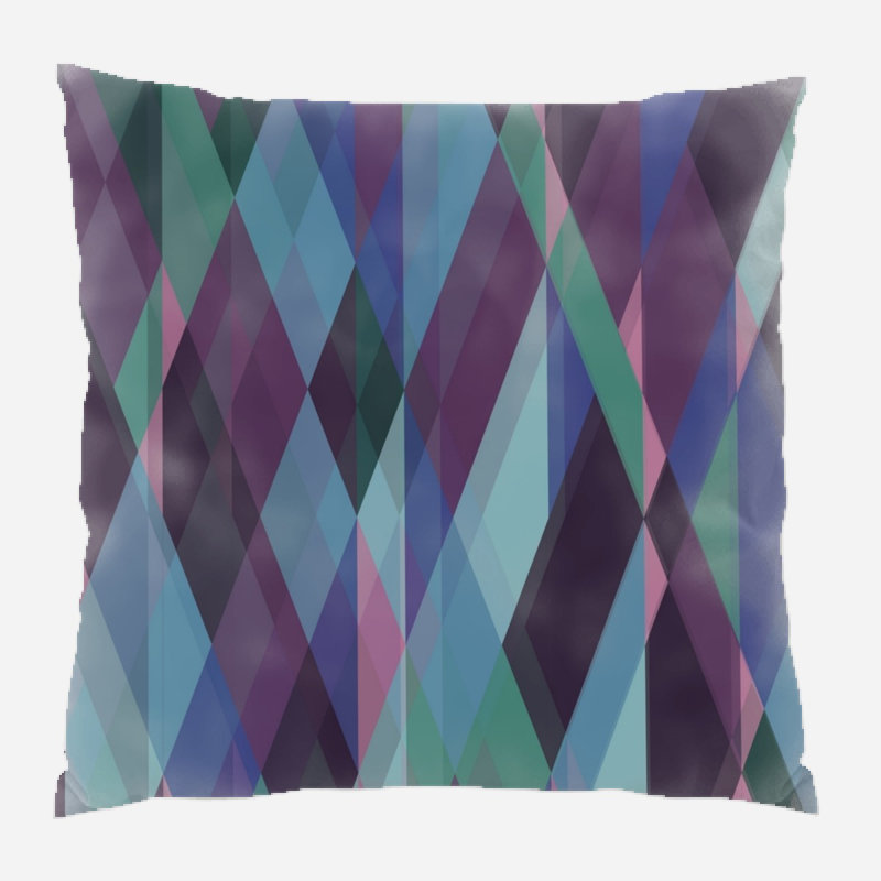 Coussin décoratif géométrique
