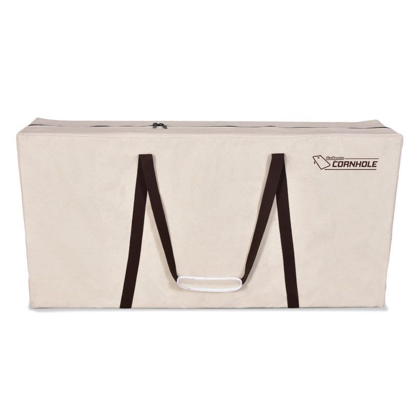 Étui de transport pour planches cornhole 4 pi x 2 pi, Naturel