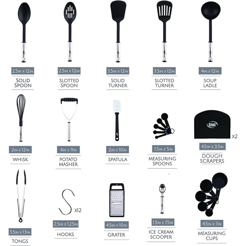 35 - Piece Stainless Steel Cookware Set