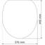 Dates Elongated Toilet Seat