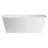 Camille 59'' x 29.5'' Freestanding Soaking Acrylic Bathtub-62870618