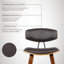 Tellis Mid-Century Modern Armless Stool in Faux Leather and Wood-1510558924-1510558967-1510558922