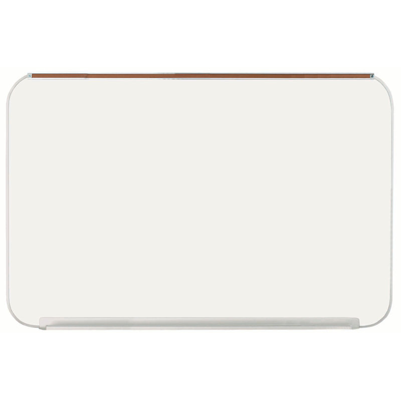 Tableau blanc mural tout usage professional, H 48 po x l 72 po x P 0,5 po