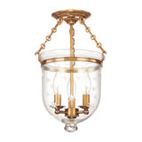 Williamsburg Hampton 3 - Light Semi Flush Mount
