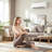 ABS, Steel, Copper, Aluminum Indoor Unit White