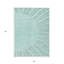 Tapis d'extérieur lavable abstrait bleu sarcelle 5 pi x 8 pi bleu turquoise