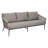 Archipelago 78'' Powder Coated Aluminum Outdoor Patio Sofa with Sunbrella® Cushions