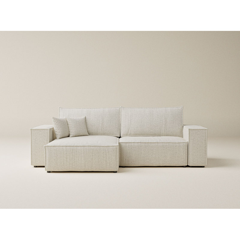 3 Seater Corner Sofa, Left Hand Facing, Ivory