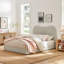 Grand lit plateforme Seluna Boucle-116247500