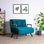 Fauteuil futon de 23,6 po Taplin