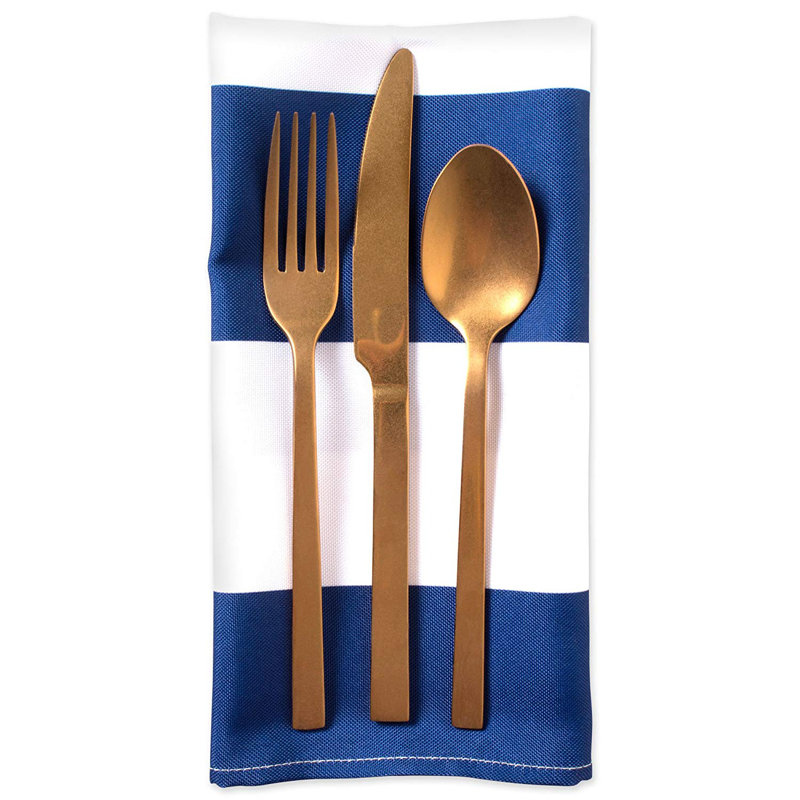 Serviette 20 po Risa, Bleu nautique