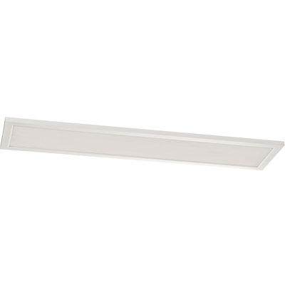 Lugano - LED Flush Mount - 12"D x 48"W - White