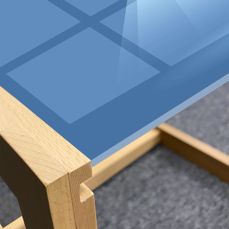 Jai-Teigh Sled Coffee Table, 90cm H x 62cm W x 40cm D