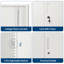 15 cm W 2 -Drawer Filing Cabinet-821895657