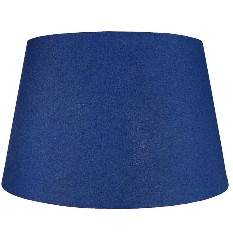 Talaina 25cm H Cotton Lamp Shade, Navy Blue