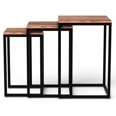 Solid Wood Top Nesting Tables