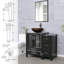 Ensemble de meuble-lavabo simple 3 po avec lavabo vasque, robinet, bonde 3 po 3-64791112