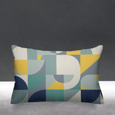 Den Outdoor Reversible Throw Pillow