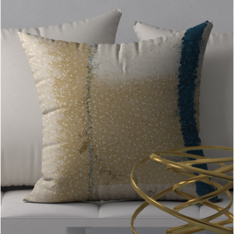 Housse de coussin carré sans conteste Debonair, 20 po x 20 po