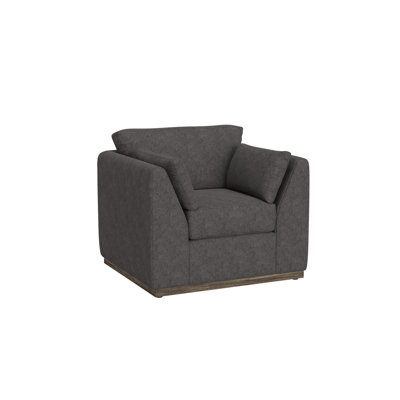 Romul Wooden Frame & Base, Armchair
