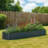 Bery Outdoor Veg Garden Raised Bed, Galvanized Steel, 158 Inch-117523512