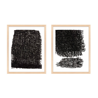 Drina " Passing Storm. Set Of 2 " by Stephanie Dennis 2 - Pieces