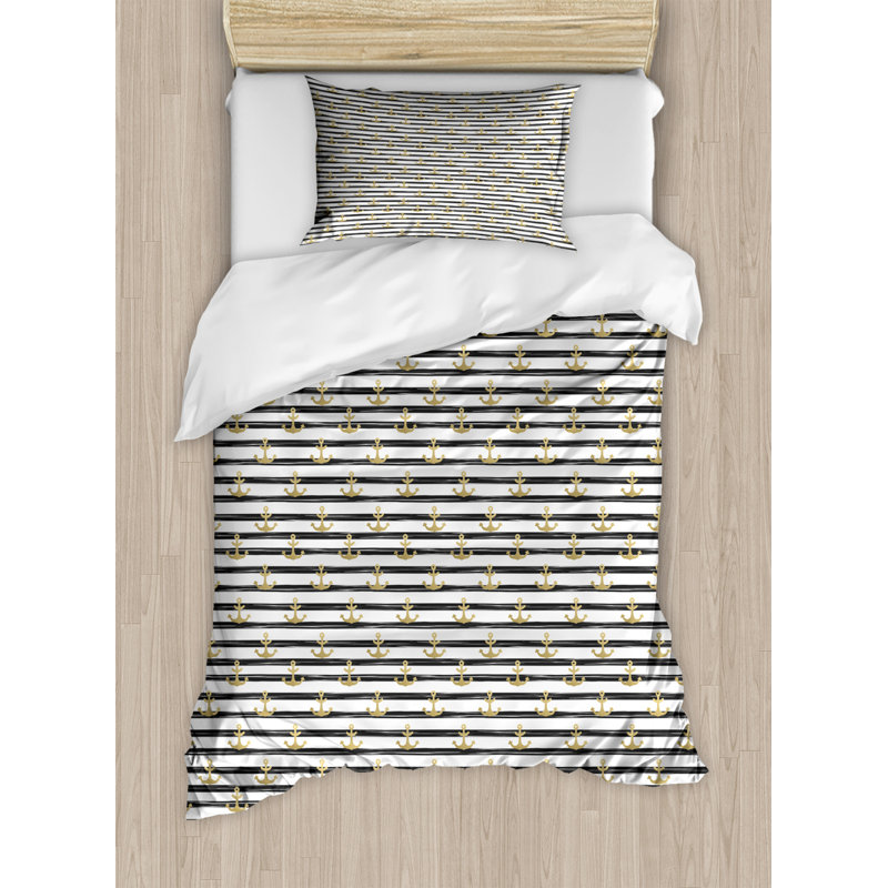 Reynaldo 260 TC Duvet Cover Set, Single - 1 Standard Pillowcase