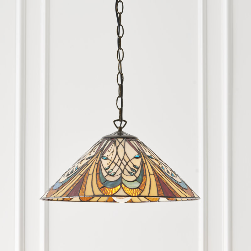 Blauser 1 - Light Bronze Single Pendant