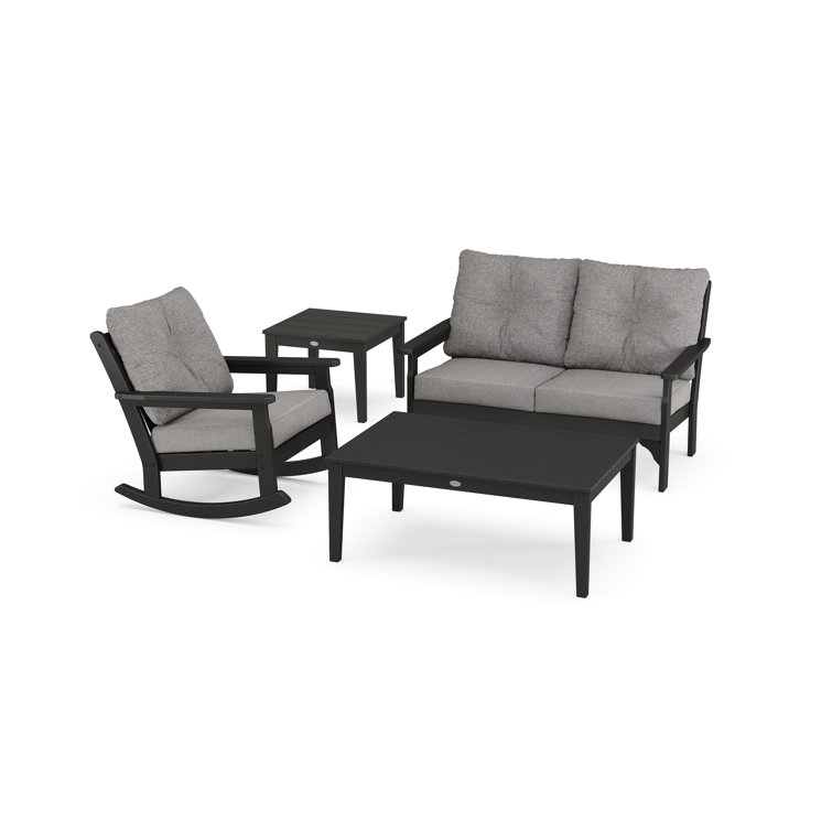 Vineyard 4-Piece Deep Seating Rocker Set
