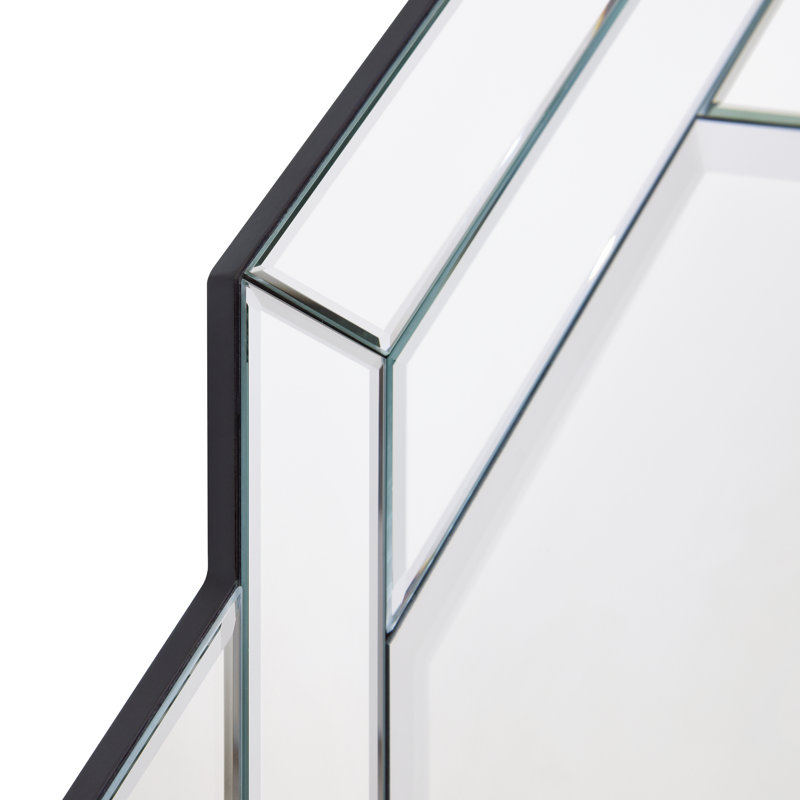 Miroir biseauté octogonal, 34 po x 34 po