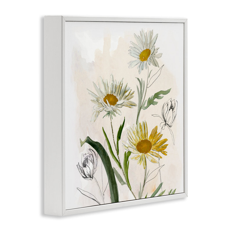 «Pure Simplicity Daisies», estampe numérique, conception de Jacob Q, H 12 po x l 12 po