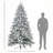 8ft Snow Flocked Artificial Christmas Tree-1851471248