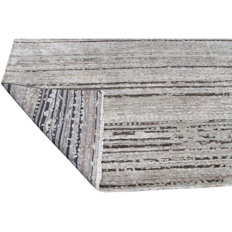 Striped Indoor Rug, Rectangle 8' x 10'