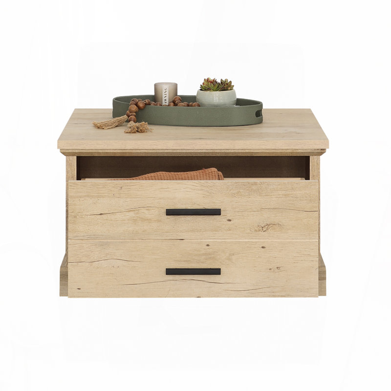Table basse, finition brun foncé, Marron foncé