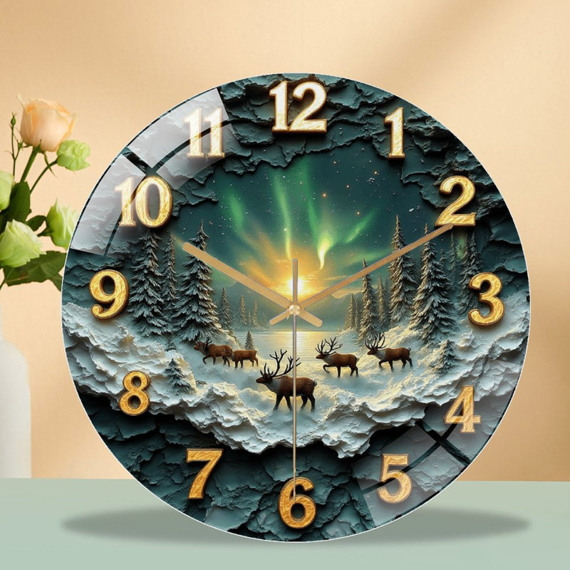 Horloge murale 12 po
