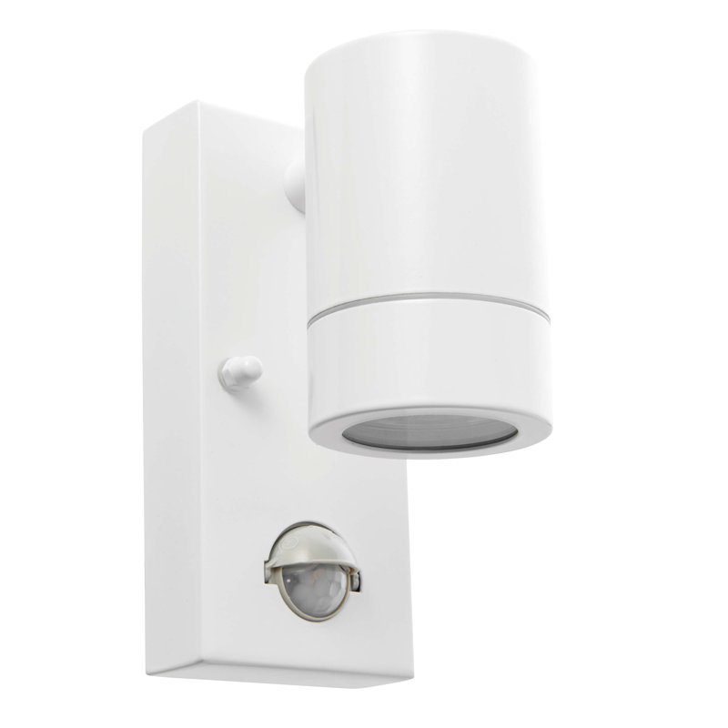 Metcalfe 15cm H Outdoor Armed Sconce, White