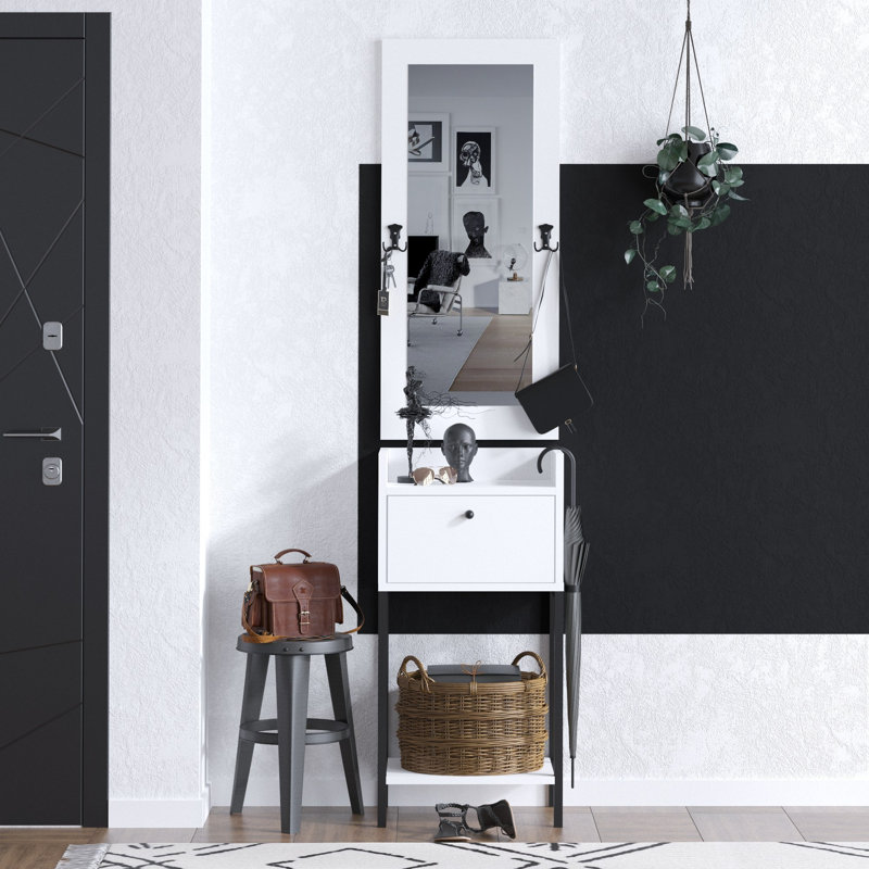 Hall Stand, White
